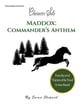 Maddox: Commander's Anthem piano sheet music cover